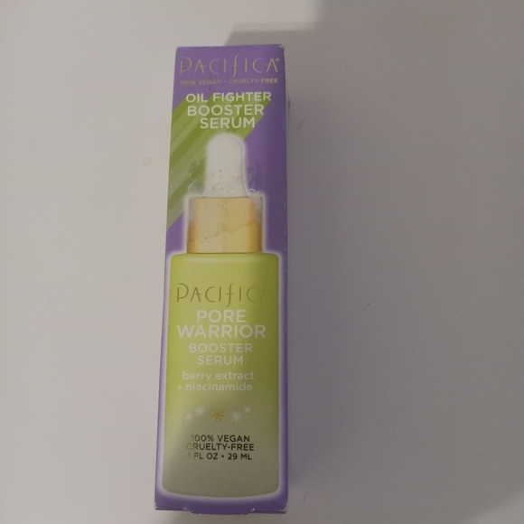 Pacifica Beauty Pore Warrior Booster Berry Extract Niacinamide 100% Vegan Serum - Picture 2 of 4